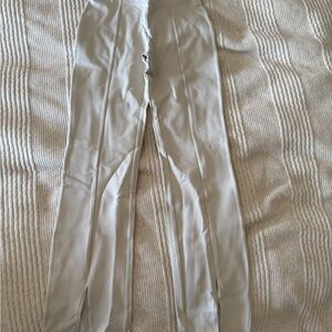Abercrombie & Fitch Cream Flare Pants